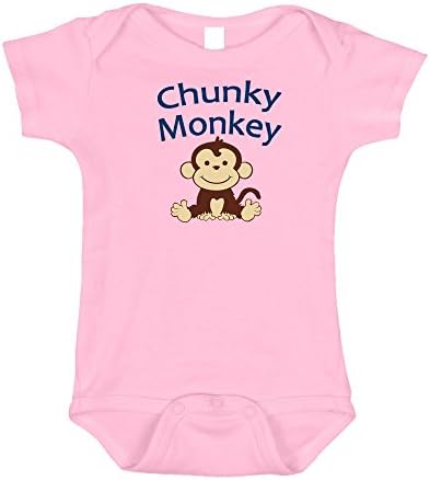 Bebe Şişe Sling Bebek Bodysuit Tıknaz Maymun / Boyut 0-3 Ay ila 12 Ay / Bebek Onesies