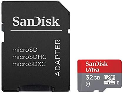 Ultra 32GB microSDHC, SanFlash ve SanDisk tarafından Doğrulanan Kyocera Cadence LTE Plus için Çalışır (A1/C10/U1/8k / 120MBs)