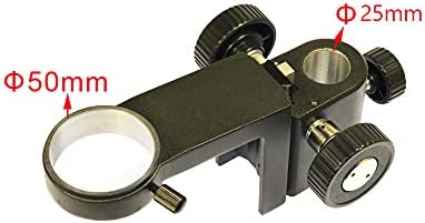 HAYEAR Hevey Çapı Dia 50mm Ayarlanabilir Monoküler Dişli Zoom Video Mikroskop Standı Parçası Tutucu Destek Halkası 25mm