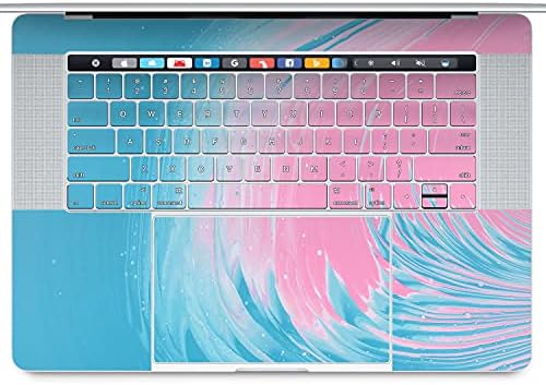 Vonna Vinil Çıkartması Cilt Değiştirme ıçin MacBook Pro 16 2019 Pro 13 2020 Retina 15 Hava 13 Mac Hava 11 Mac 12 Eğilim Mavi