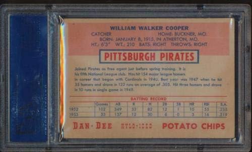 3 Walker Cooper SP - 1954 Dan-Dee Beyzbol Kartları (Yıldız) Dereceli PSA 6-Beyzbol Slabbed Vintage Kartları