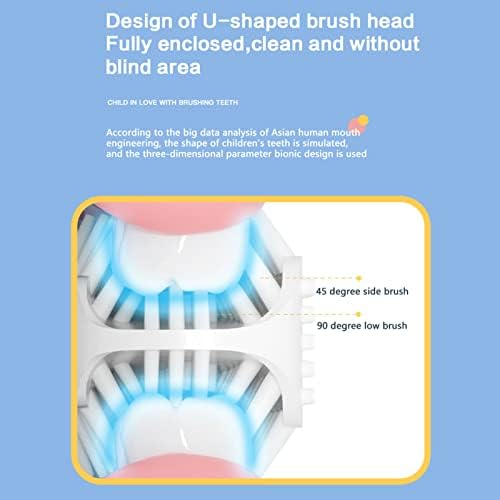Elektronik Diş Fırçası, Otomatik Hafıza Fonksiyonu Güvenli Kullanışlı 5 Fırçalama Modu Diş Temizliği için Su Geçirmez Tasarım