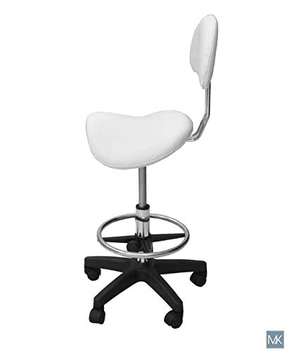 Spa Yüz Salonu Ofisi için KELLY Estetisyen Teknisyen Tabure Salon Sandalyesi