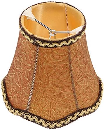 Mobestech Antik Orta Lamba gölge Kumaş Kraliyet çan Şekli Abajur dekoratif lamba Aksesuarları için masa lambası zemin lambası