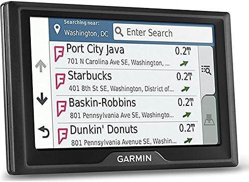 Garmin Drive 61 LM GPS Navigator with Driver Alerts USA (010-01679-0B) w/Aksesuarlar Paket İçeriği, Çift 12V Araç Şarj Cihazı,