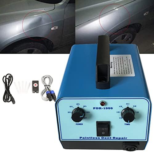 1000 W endüksiyon ısıtıcı makinesi Araba Paintless Dent Onarım Aracı için Oto karoseri, 2 Kolları ayarlamak için Güç ve Zaman