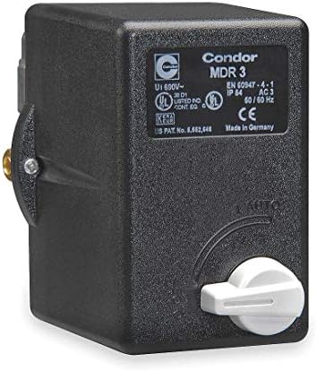 Condor Usa Inc Basınç Şalteri 3PST 80 / 100psı Standardı