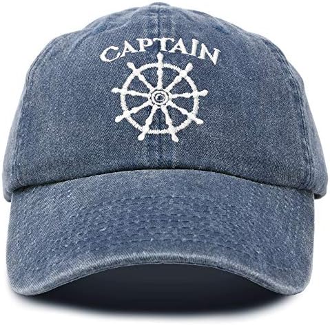 DALİX Kaptan şapka Yelken beyzbol şapkası Donanma Hediye Tekne Erkek Kadın Vintage