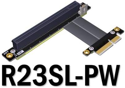 PCI - E Yükseltici Kart PCI Express PCIE 4X için 16X Adaptörü SATA 4pin SATA Güç GEN 3.0 Kablosu için Madenci Madencilik (5 cm,