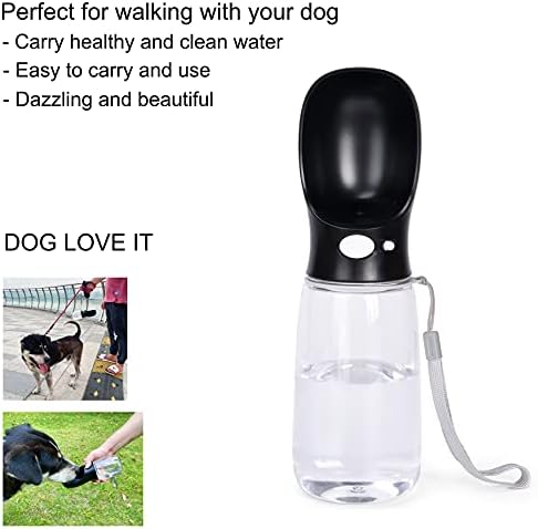 COFOETLN Köpek Su Şişesi, 12-19 OZ Taşınabilir Pet Su Şişeleri için Açık Yürüyüş, Yürüyüş, Seyahat, Sızdırmaz, içecek Şişe Kase
