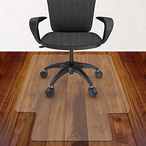 Azadx ofis koltuğu Mat için Parke Zemin 36x48, Temizle Masa Sandalye Mat için Ahşap Zemin Ağır, Ofis Mat Plastik Koruyucu için