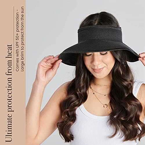 San Diego Şapka Şirketi Kadın Ultrabraid Vizör Şapka