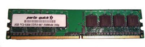 MSI Anakart ıçin 2 GB Bellek K9N SLI Platin DDR2 PC2-5300 667 MHz DIMM OLMAYAN ECC RAM Yükseltme (PARÇALARI-hızlı MARKA)