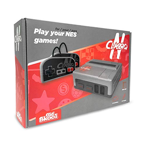 NES - Gri/Gri Klon Sistemi ile Uyumlu Old Skool CLASSIQ N Konsolu