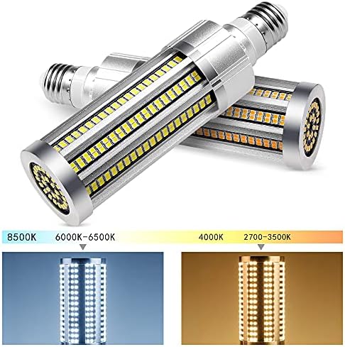 240W LED Mısır Ampulü (1000 Watt Metal Halide/HID / HPS Değiştirme) 5000K Günışığı 32000Lumen E26 / E39 Büyük Mogul Tabanı Ticari