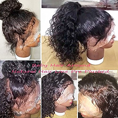 JYZ Saç 13X4 Şeffaf dantel ön peruk İnsan saç Brezilyalı bakire saç ıslak kıvırcık 150 % Yoğunluk peruk siyah kadınlar ıçin İnsan
