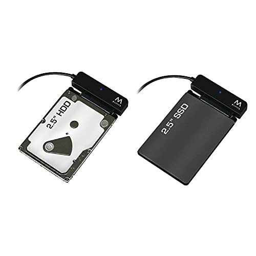 Ewent Adaptör Dönüştürücü Kablosu USB 3.0 / Gen. 1 (3.1) - SATA I / II / III 2,5 inç SSD / HDD-Siyah