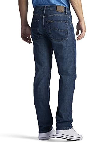 Lee Erkek Düzenli Fit Düz Bacak Jean