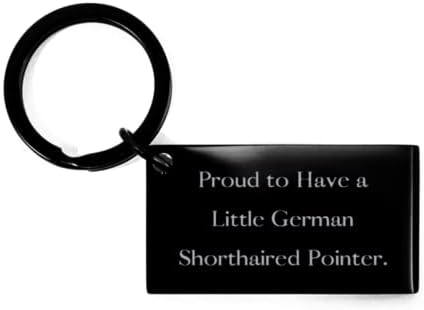 Biraz Alman olduğum için gurur duyuyorum. Alman Shorthaired Pointer Köpek Anahtarlık, Faydalı Alman Shorthaired Pointer Köpek
