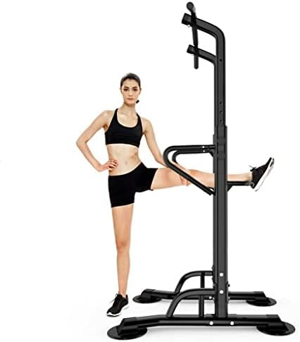 GXDHOME Fitness ekipmanları Ayarlanabilir Güç Kulesi Yukarı Çekin Bar Dip Istasyonu Eğitim Egzersiz Gym Fitness Ev Fitness