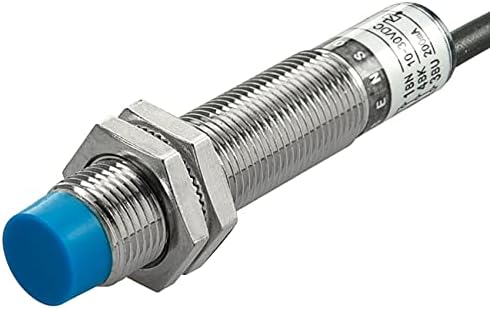 Heschen M12 Kapasitif Yakınlık Sensörü Anahtarı Olmayan Kalkan Tipi LJC12A3-5-Z / AX Dedektörü 1-5mm 10-30VDC 200mA NPN Normalde