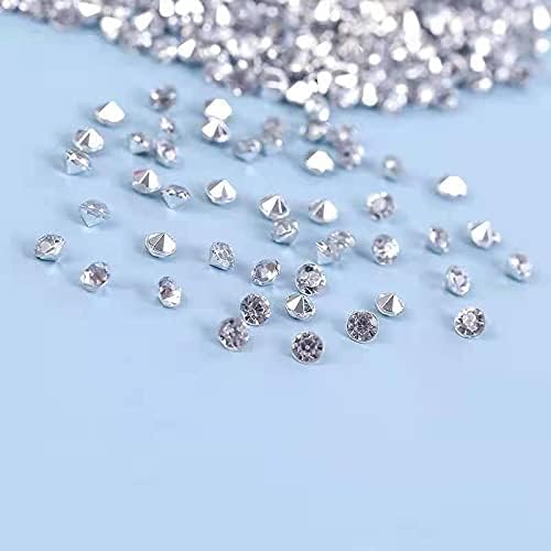 H. Y. M 10000 adet/grup 4.5 mm Dağılım Masa Kristaller Akrilik Diamonds Kristaller için Parti Malzemeleri Süslemeleri Kostüm
