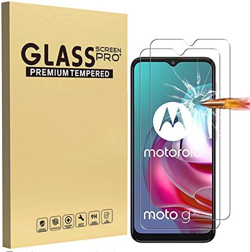 [2 Paket] Motorola Moto G30 ıçin APLLEN Ekran Koruyucu Temperli Cam Filmi Yüksek Çözünürlüklü Anti-Scratch Cep Telefonu Koruyucu
