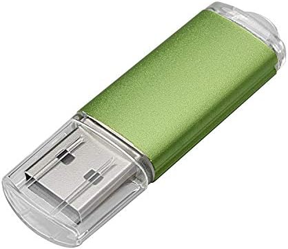 100 ADET 2.0 USB Flash Sürücü Kalem Sürücü Memory Stick Başparmak Sopa Kalem Siyah (64 GB, Yeşil)