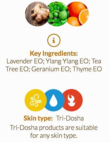 Shankara Aura Uçucu Yağ Deodorantı-Tamamen Doğal Deodorant-Vegan, Anti-Bakteriyel, Koku Giderici Deodorant Erkekler ve Kadınlar