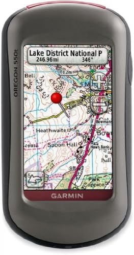 3.2 MP Dijital Kameralı Garmin Oregon 550T 3 İnç El GPS Navigatörü (ABD Topografik Haritaları)