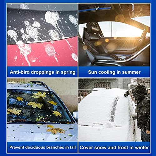 Araç ön camı Kapağı, Ön Araba Branda, Branda Cam Koruma Katlanır Kapak, Koruma Ön Camı Kış, Anti Frost Araba için, Kar, Buz,Yağmur