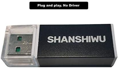 SHANSHIWU USB 2.0 İşlevli Alüminyum Çakmak Şekilli Çoklu Hafıza Kart Okuyucu Yazar Adaptörü ıçin Mikro SD MMC SDHC TF M2
