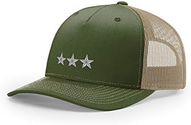 Ordu O-9 Korgeneral Rütbesi İşlemeli Richardson Şapkası