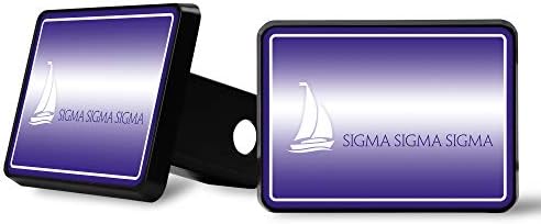 Sigma Sigma Sigma Römork Aksamı Kapak Plakası, 2” Alıcılara Uyar, Alüminyum Çekme Aksamı Kapak Fişi Lisanslı Ürün (Sigma Sigma