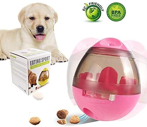 Köpekler ve Kediler Yavaş Besleyici Köpek Maması Topu, Interaktif Köpek IQ Tedavi Oyuncaklar, Köpek Bulmaca Dağıtıcı Topu Oyuncak,