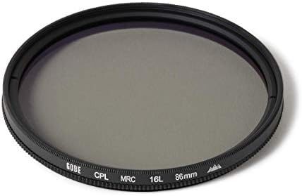 Gobe 86mm Dairesel Polarize (CPL) Lens Filtresi (3Peak) (1mm İplik)