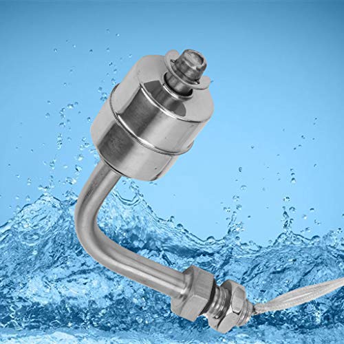 Sıvı Seviye Sensörü, Paslanmaz Çelik Şamandıra Anahtarı Havuz için Minyatür Sıvı Su Seviye Sensörü, AC 0-220V ve DC 0-200v'de
