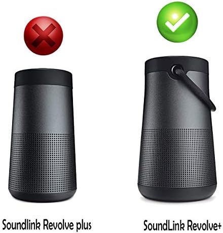 khanka Sert Seyahat Kılıf Değiştirme için Bose SoundLink Revolve + Artı Bluetooth Hoparlör