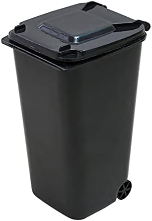 LIAZNGNA çöp tenekesi Mini çöp kutusu Masaüstü saklama kutusu Ev çöp sepeti Konteyner Masa çöp tenekesi Salıncak Temizleme Varil