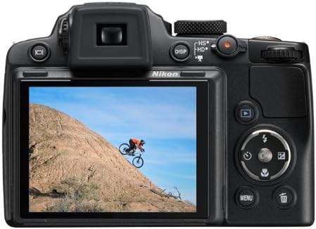Nikon COOLPİX P500 12.1 CMOS Dijital Fotoğraf Makinesi, 36x NİKKOR Geniş Açılı Optik Zoom Objektifi ve Full HD 1080p Video (Siyah)