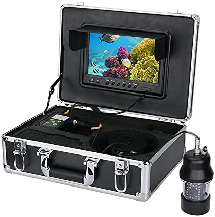 Lifyn2 Balık Bulucu 9 İnç Renkli Ekran DVR Kaydedici 20 m 50 m 100 m Sualtı Balıkçılık Video Kamera Balık Bulucu 22 LEDs 360