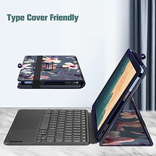 Fintie Folio Kılıf için 10.1 Lenovo Chromebook Düet 2 in 1 Tablet CT-X636 - Premium PU Deri Standı Kapak ile Otomatik Uyku /