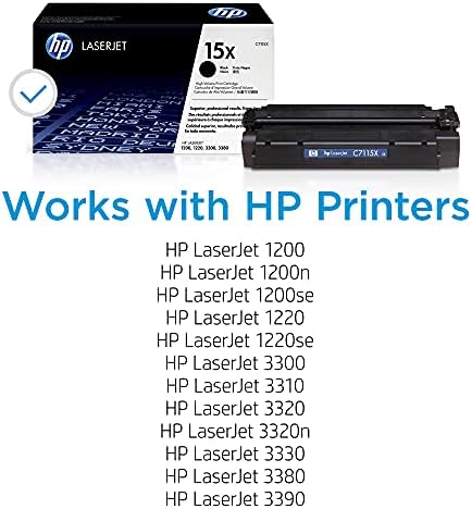HP 15X / C7115X / Toner Kartuşu / Siyah / Yüksek Verim