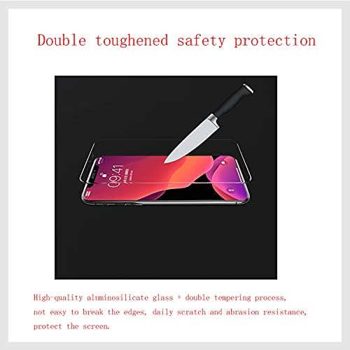 [2 Paket] Ikııqıı Kapak ıçin Ulefone Zırh 12 5G 9 H Sertlik HD Temperli Cam Ekran Koruyucu Film Koruma Cep Telefonu Anti-Scratch