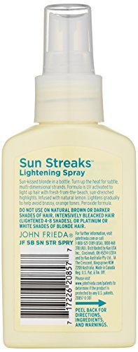 John Frieda Beach Sarışın Güneş Çizgileri Aydınlatıcı Sprey, 3.5 Ons