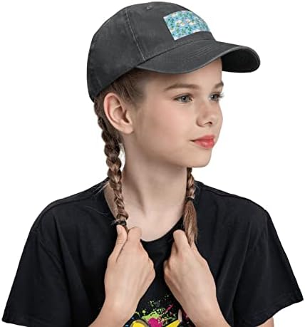 Yürümeye başlayan beyzbol şapkası erkek kız otizm farkındalık kelebek ayarlanabilir kapaklar gençlik 4-12years için
