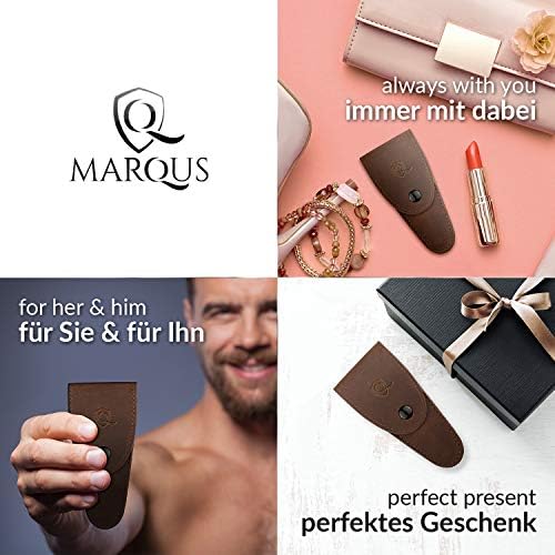 marQus INOX Titanyum kendinden bileme Tırnak ve Manikür Makası, ince, kavisli ve keskin kullanışlı durumda Hassas Makas, Tırnak