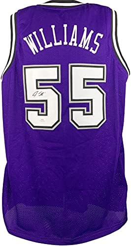 Jason Williams imzalı imzalı jersey NBA Sacramento Kings PSA COA ITP