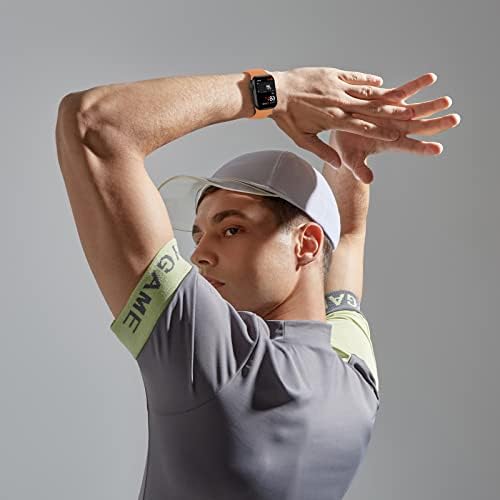 Apple Watch Band Serisi 7 / SE ile Uyumlu ONFNZ Spor Silikon Bant/6/5/4/3/2/1 Erkekler Kadınlar yumuşak Su Geçirmez Kayış iWatch