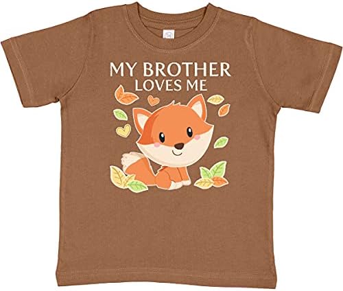 ınktastic Kardeşim Beni Seviyor-Küçük Tilki Yürümeye Başlayan Çocuk T-Shirt